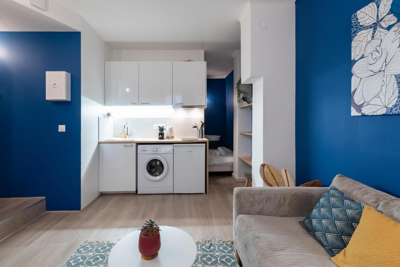 Studio Blue Confort , Proche Gare Part Dieu Apartment Villeurbanne Exterior foto